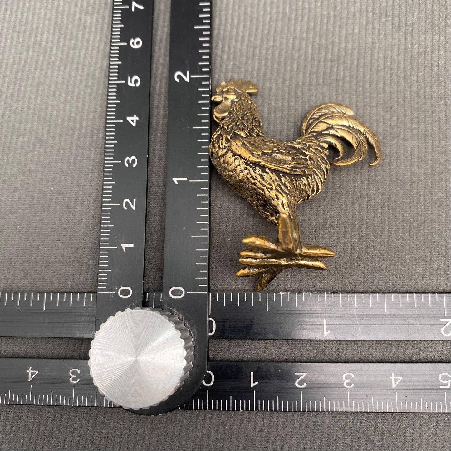 Brass Rooster Crafts Decoration Desktop Ornaments