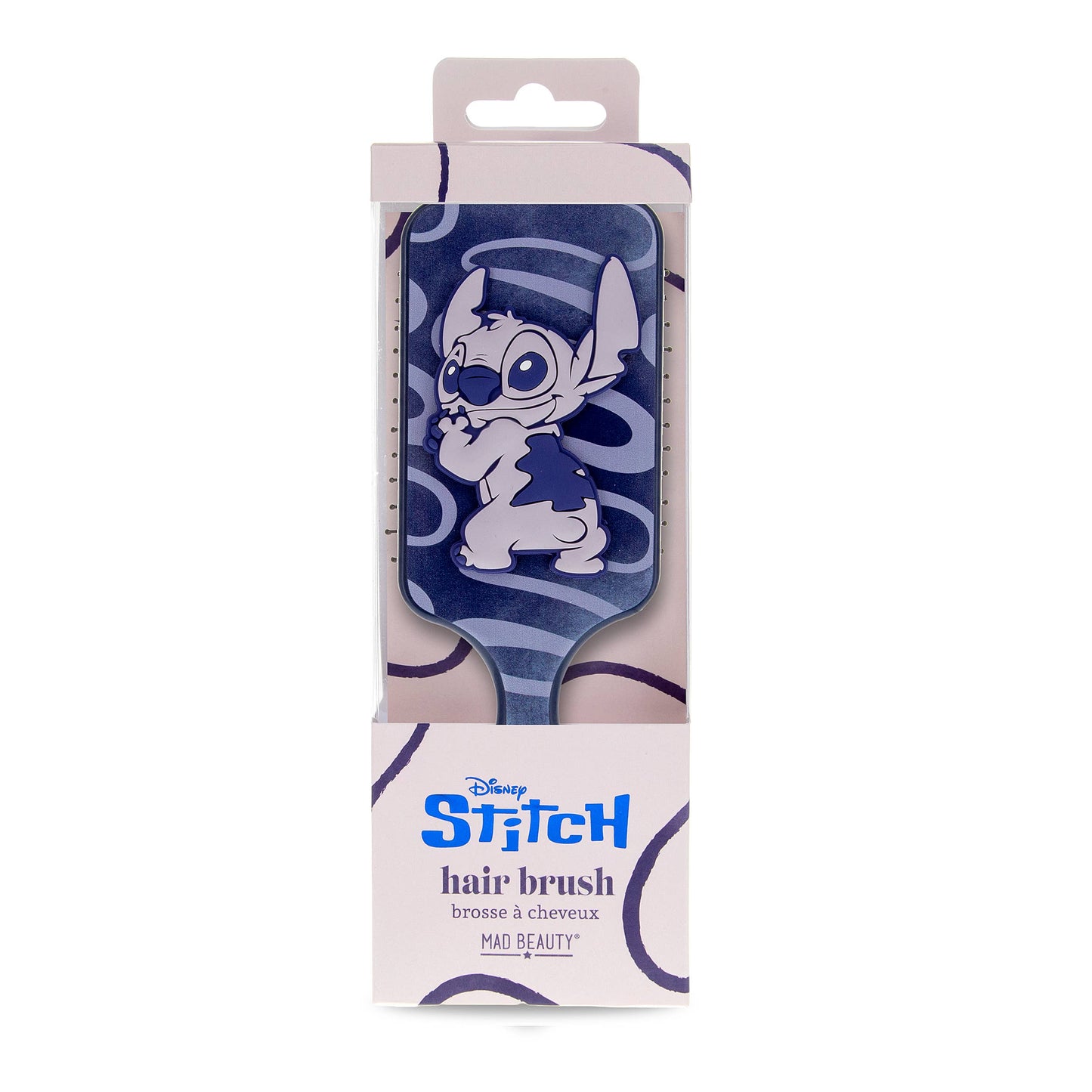 Mad Beauty Disney Stitch Denim Paddle Brush