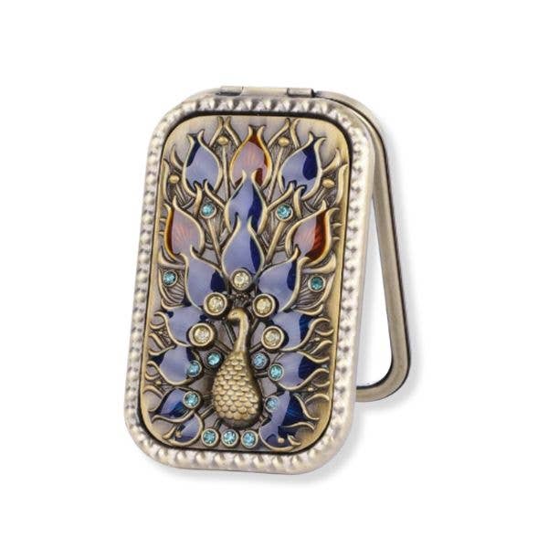 Compact Mirror - Peacock