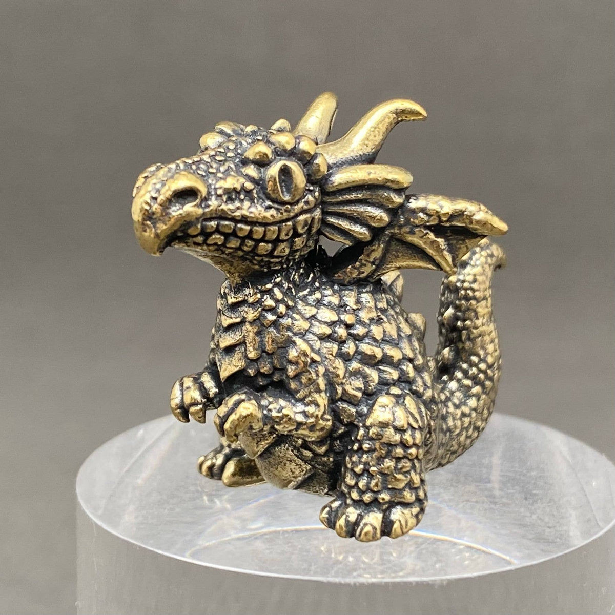 Cartoon Dragon Brass Crafts Decoration Desktop Ornaments