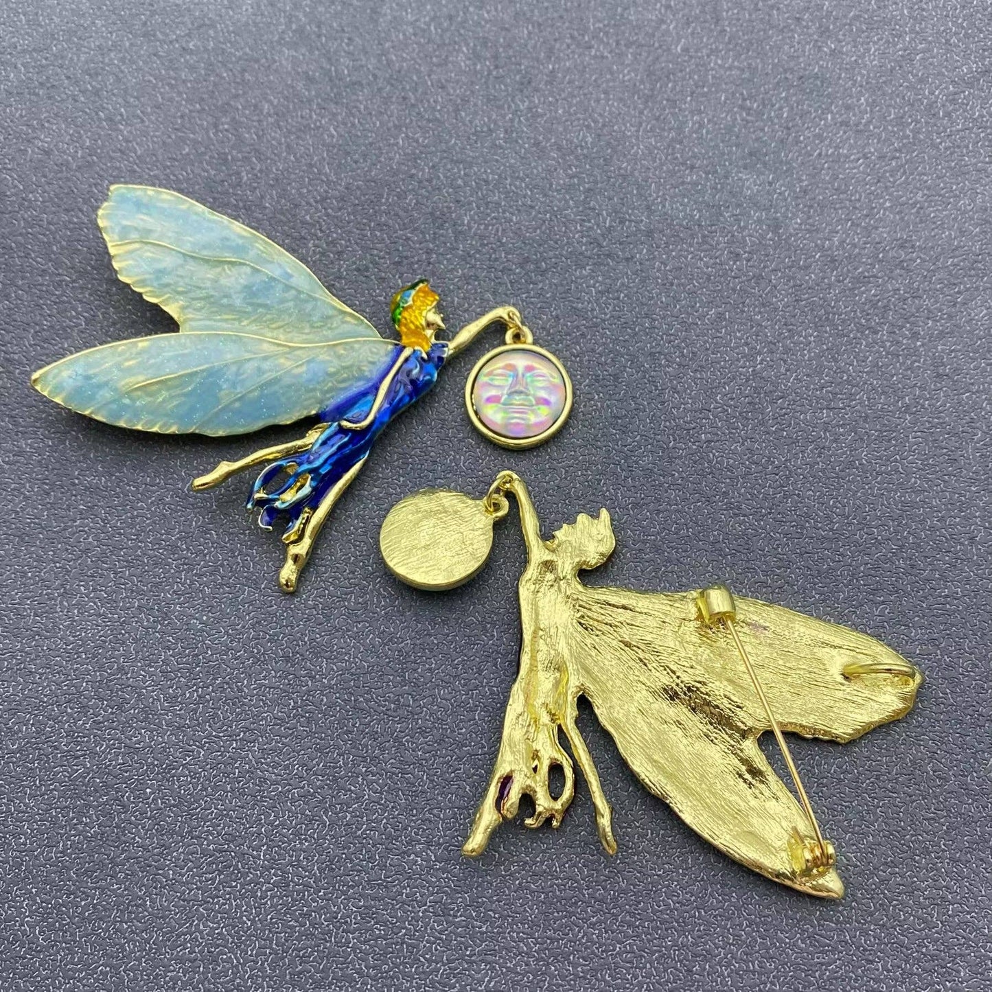 Moon Elf Brooch: A