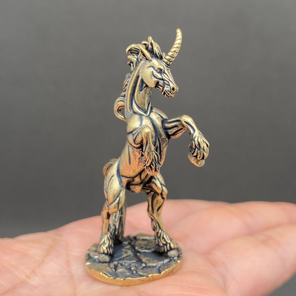 Unicorn Brass Crafts Decoration Desktop Ornaments