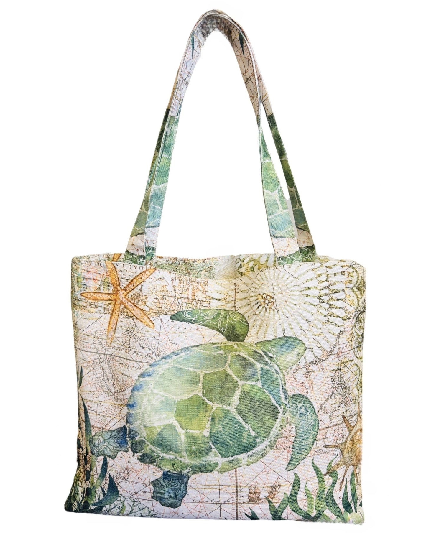 JCFB0206 Green Sea Turtle Luxe Shoulder Bag