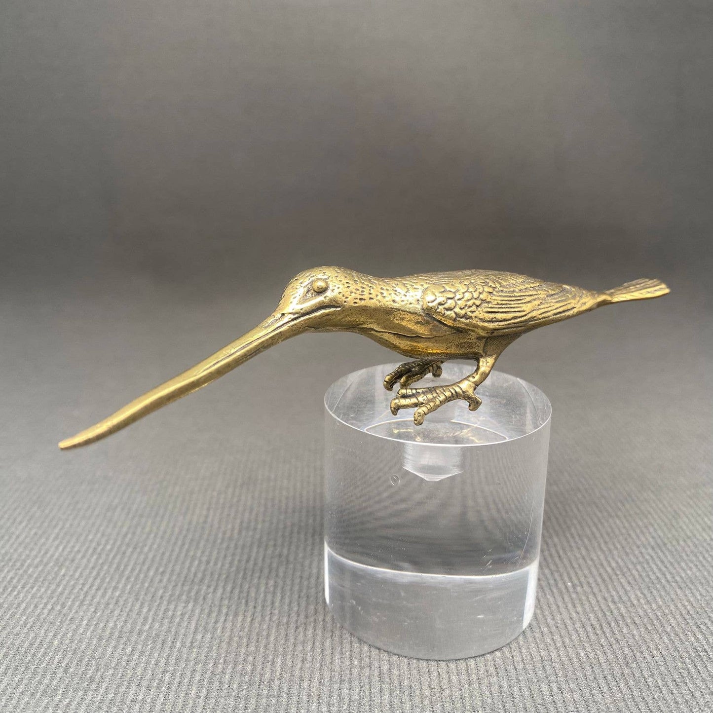 Brass Long Billed Bird Crafts Desktop Ornaments Decoration