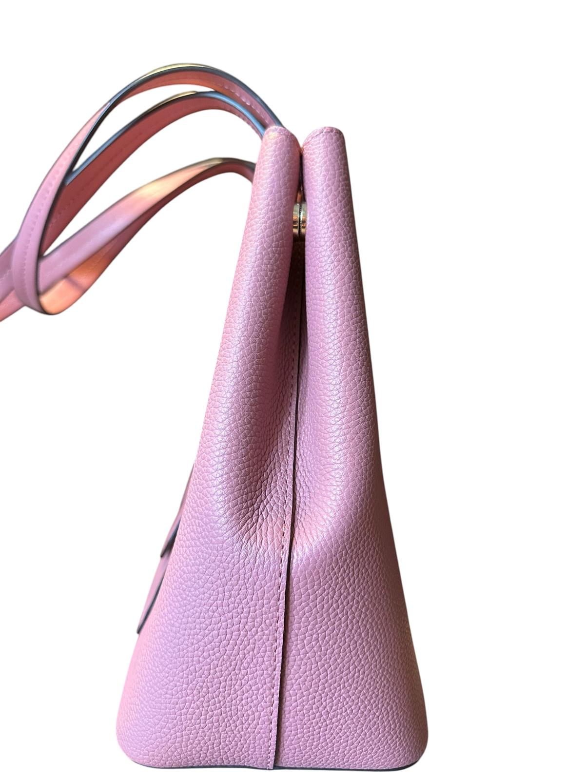Michael Kors Pink Leather Tote Bag