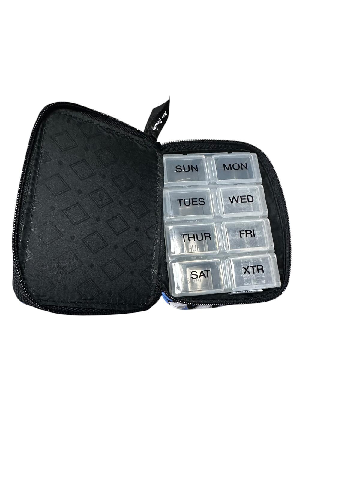 Vera Bradley Crossbody Bag with Penguins, Pill Organizer