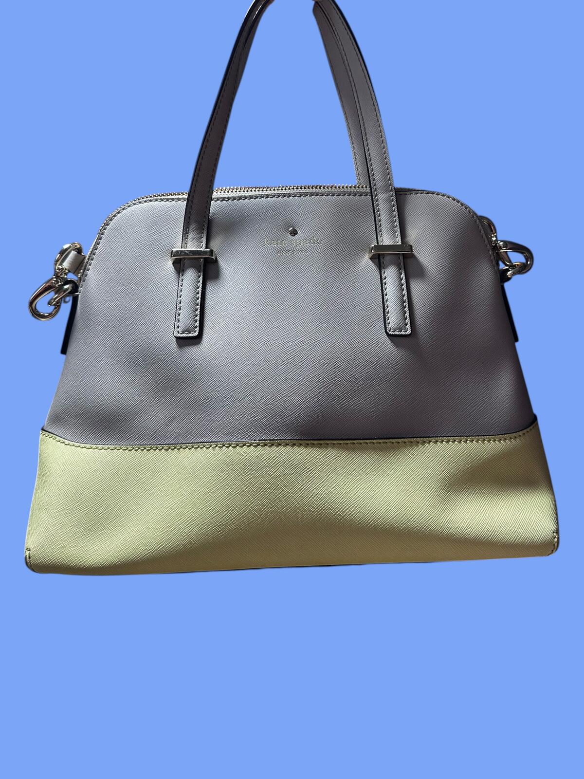 Kate Spade New York Saffiano Leather Two-Tone Satchel