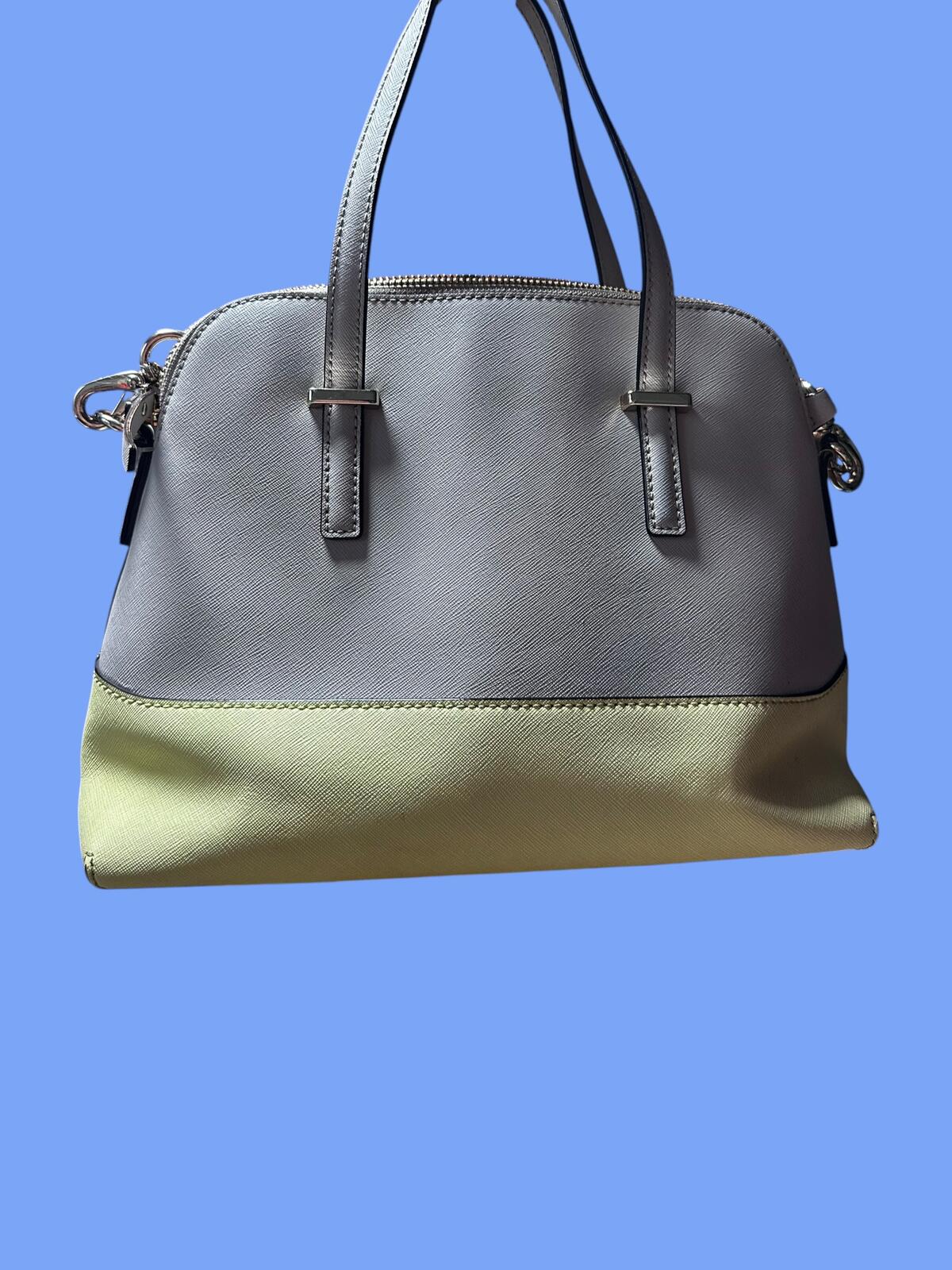 Kate Spade New York Saffiano Leather Two-Tone Satchel