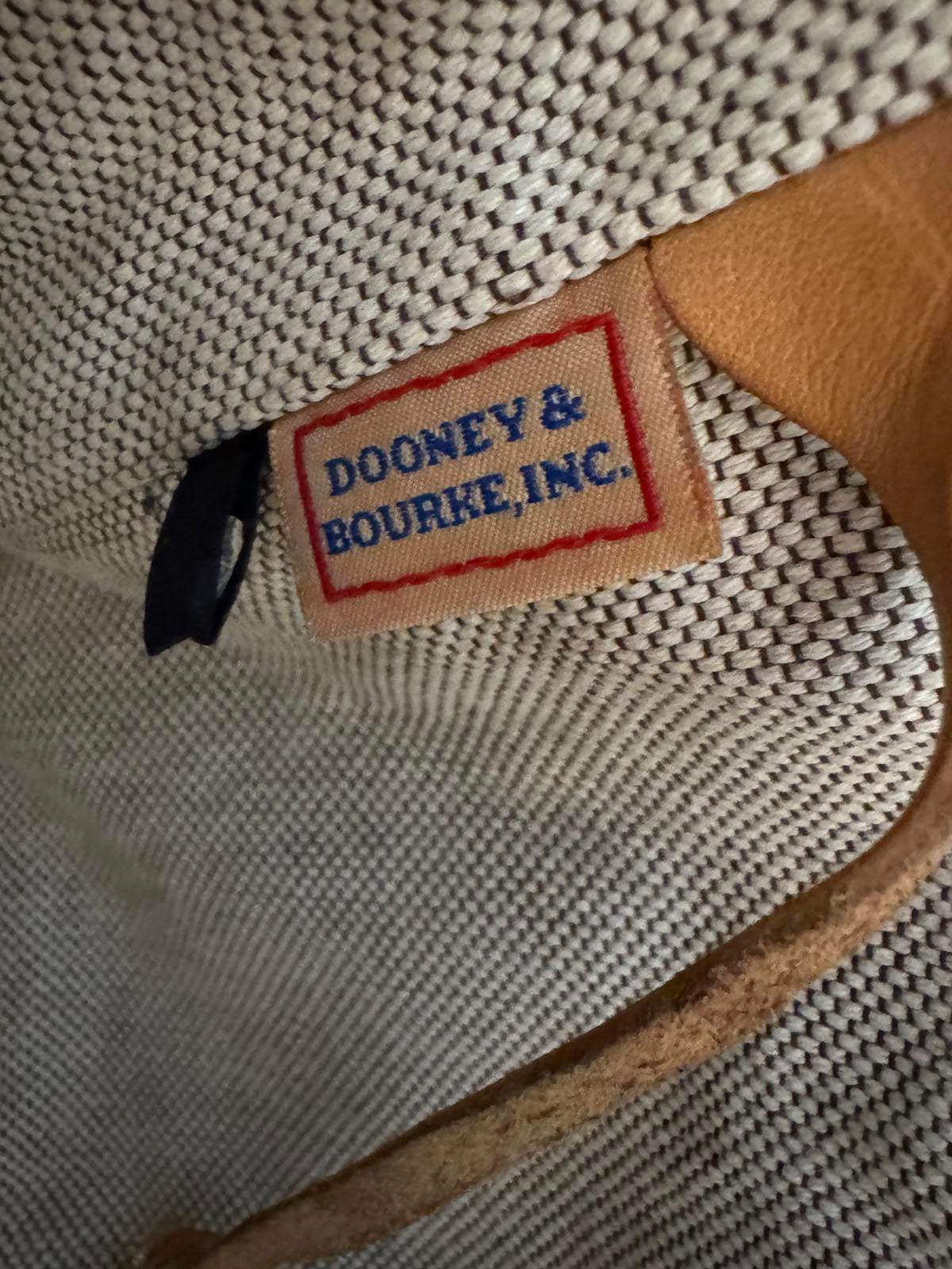 Dooney & Bourke Vintage Y2K Signature Canvas Shoulder Bag