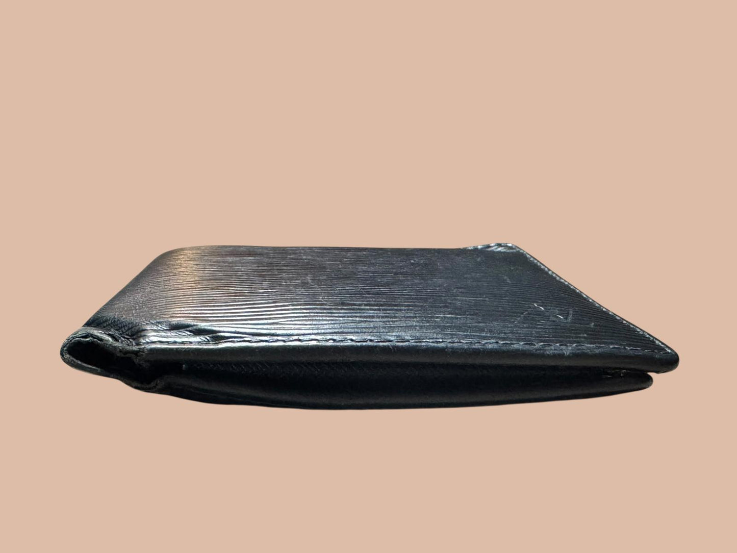 Louis Vuitton Black Epi Leather Bifold Wallet