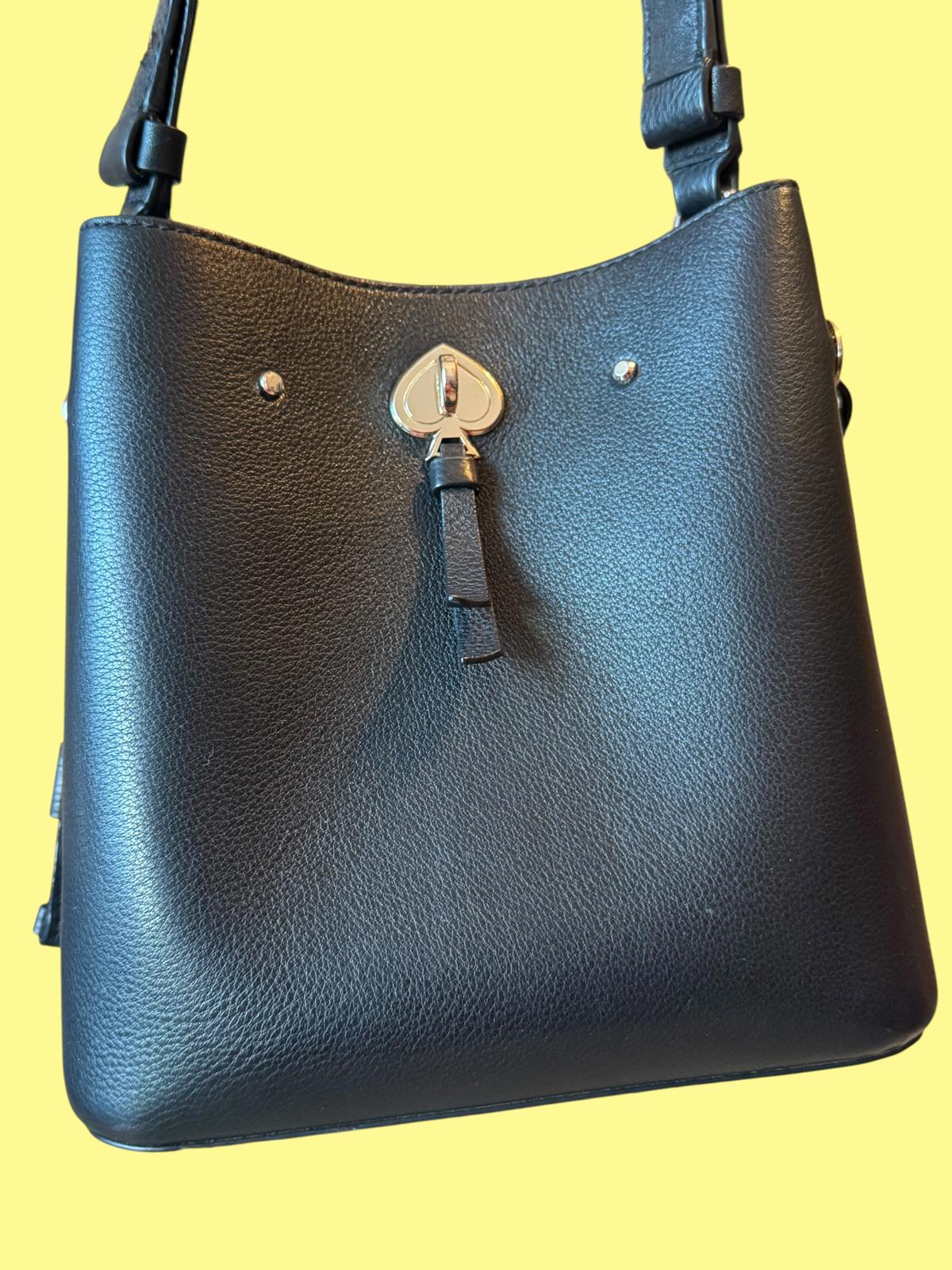 Kate Spade New York Black Leather Shoulder Bag