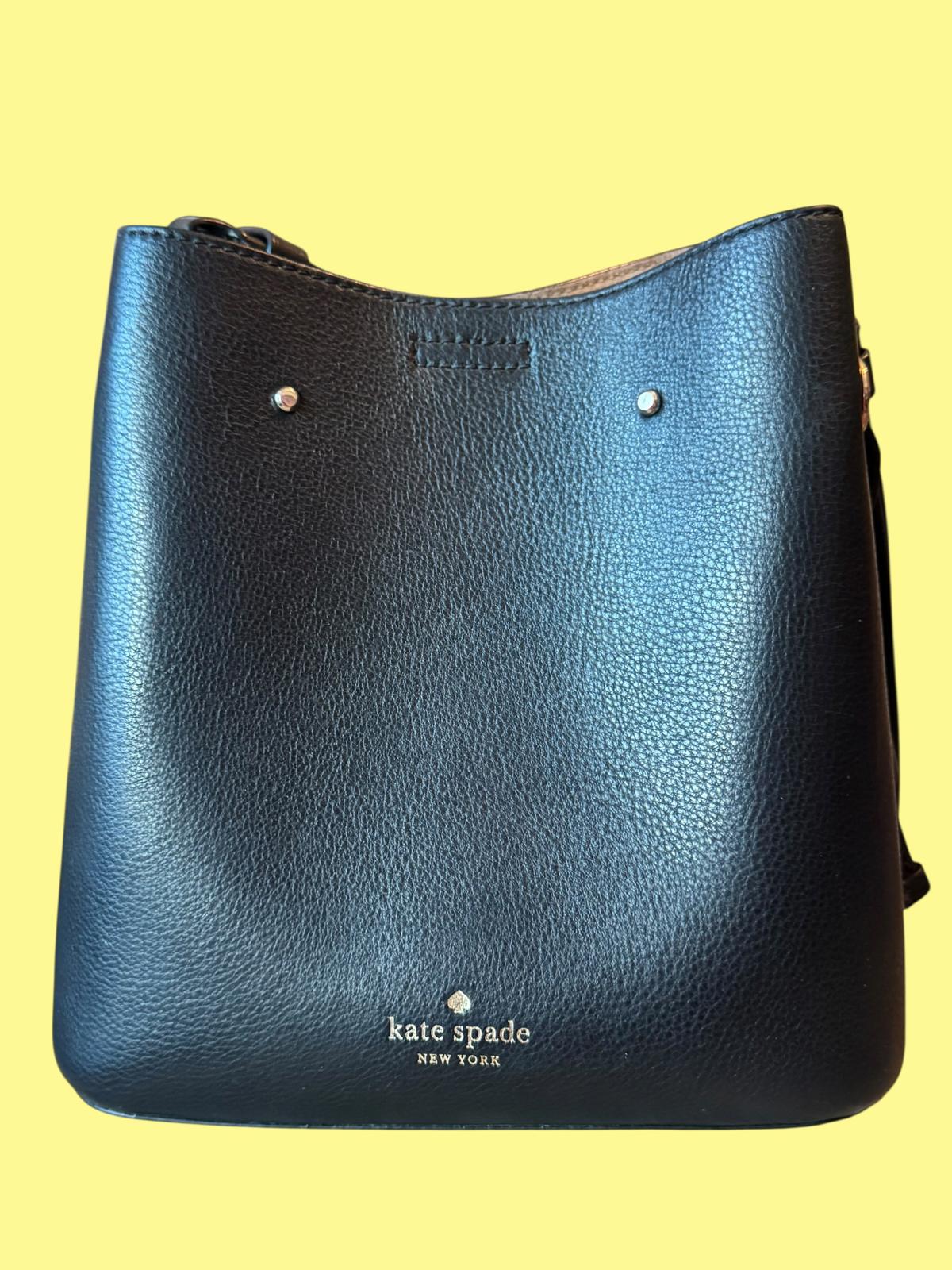 Kate Spade New York Black Leather Shoulder Bag