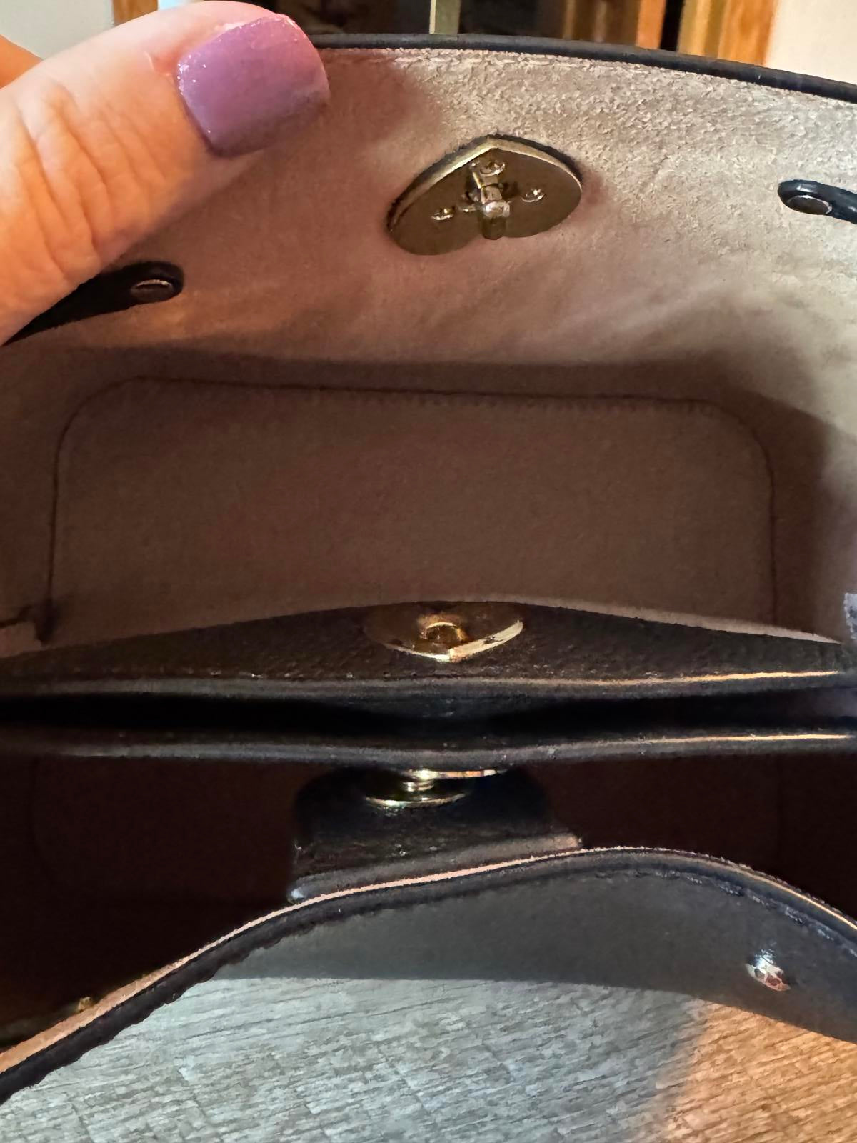 Kate Spade New York Black Leather Shoulder Bag