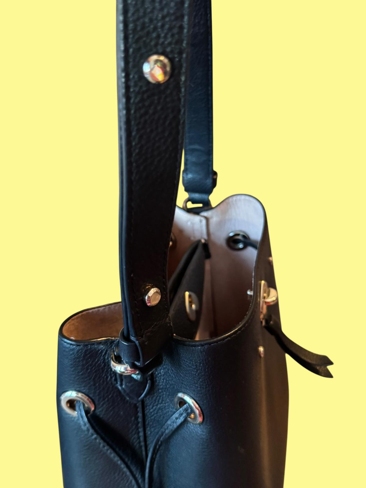 Kate Spade New York Black Leather Shoulder Bag