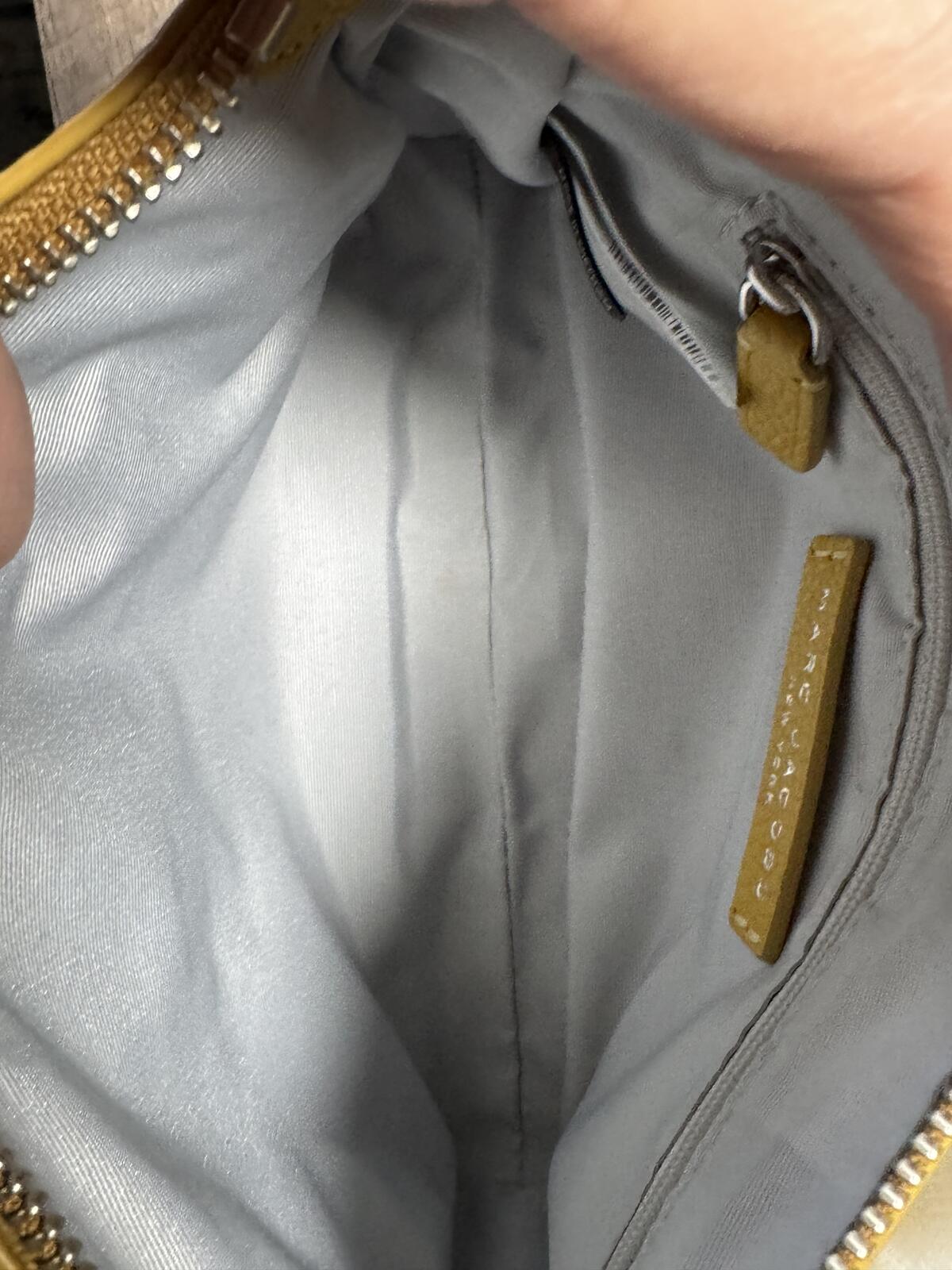 Marc Jacobs Yellow Leather Crossbody Bag
