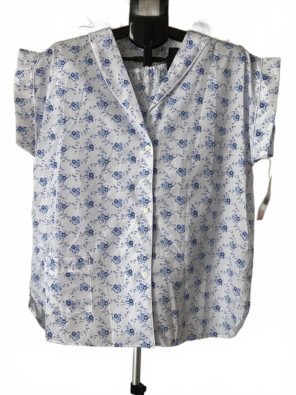 Carole Womens Floral Pajama Set Shorts & Top NWT