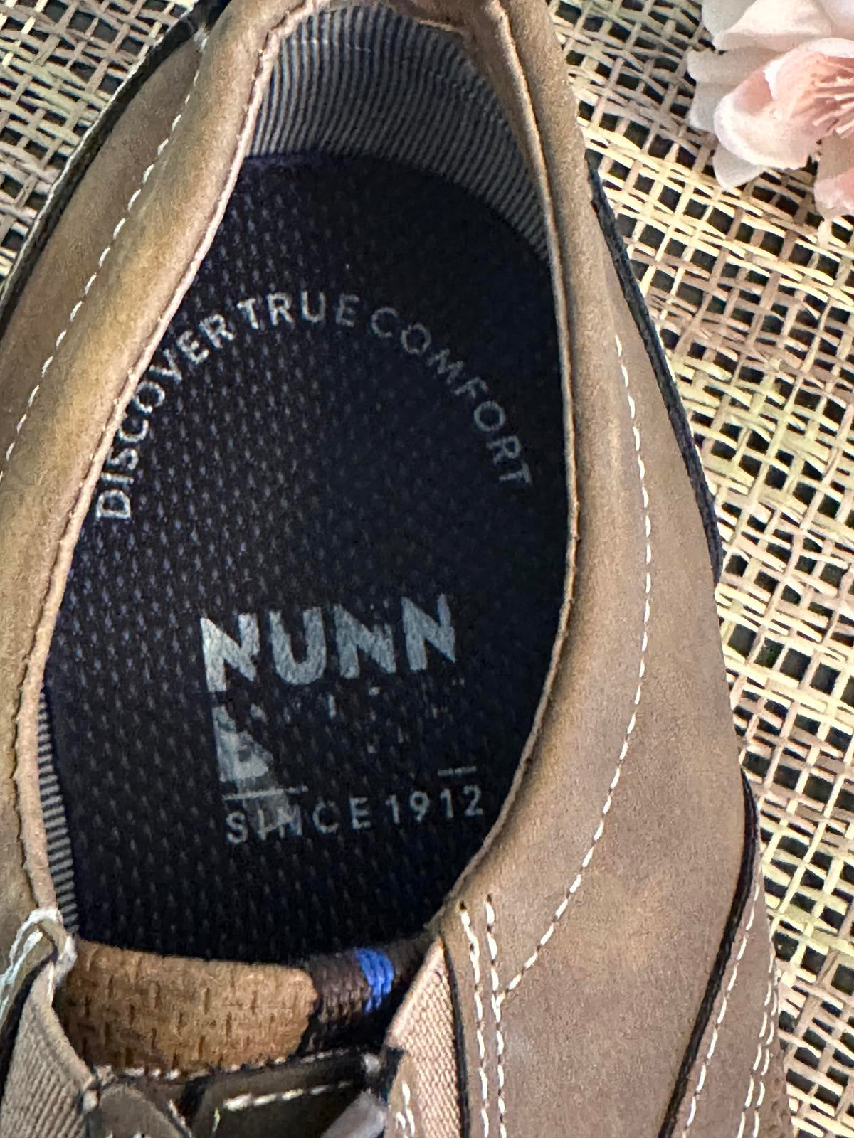 Nunn Bush Men’s Brown Leather Casual Shoes Size 13