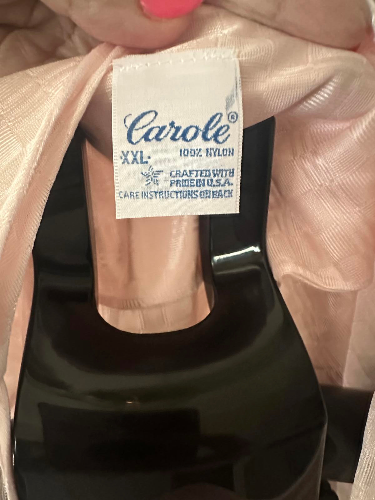 Carole Women’s Vintage Nylon Nightgown Size XXL