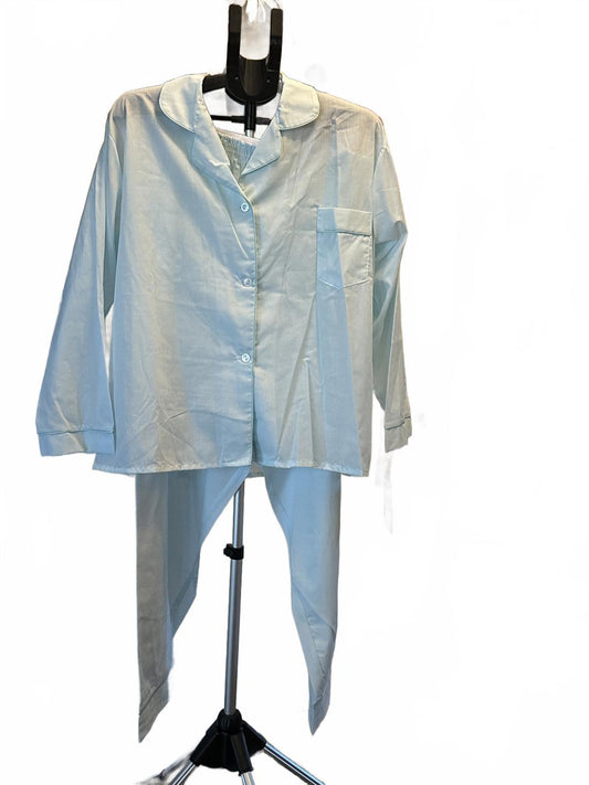 PebbleBrook Women’s Light Blue Pajama Set 3X NWT