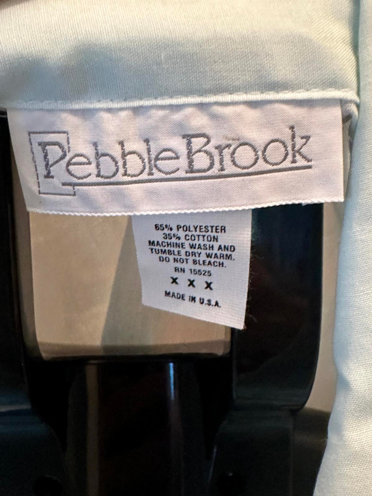 PebbleBrook Women’s Light Blue Pajama Set 3X NWT