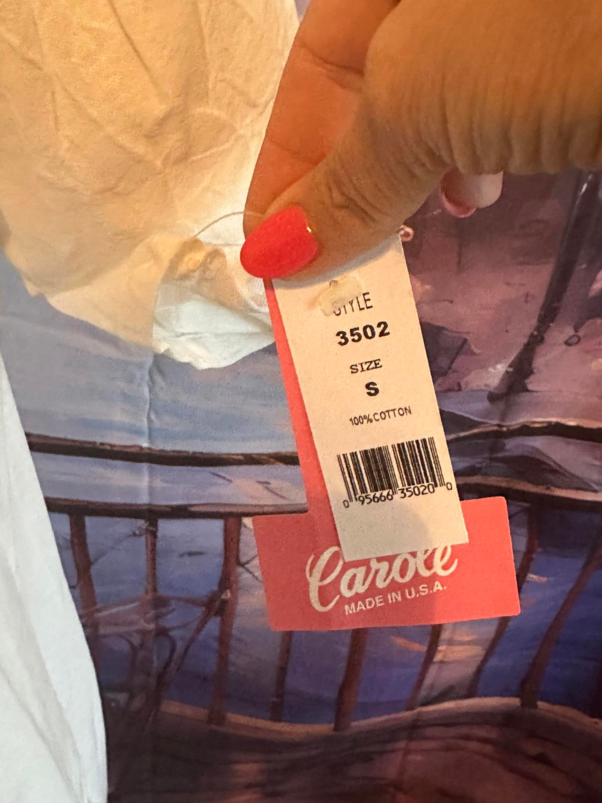 Carole White Cotton Dress – Size Small NWT