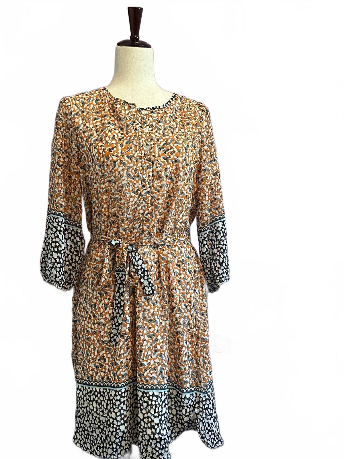 Fig and Flower Women’s Floral Midi Dress Size M