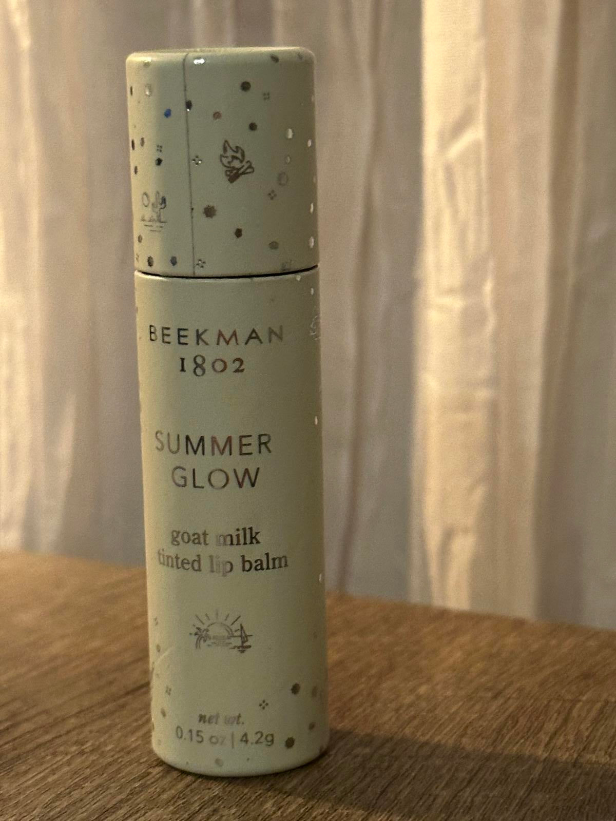 Beekman 1802 Summer Glow Goat Milk Tinted Lip Balm