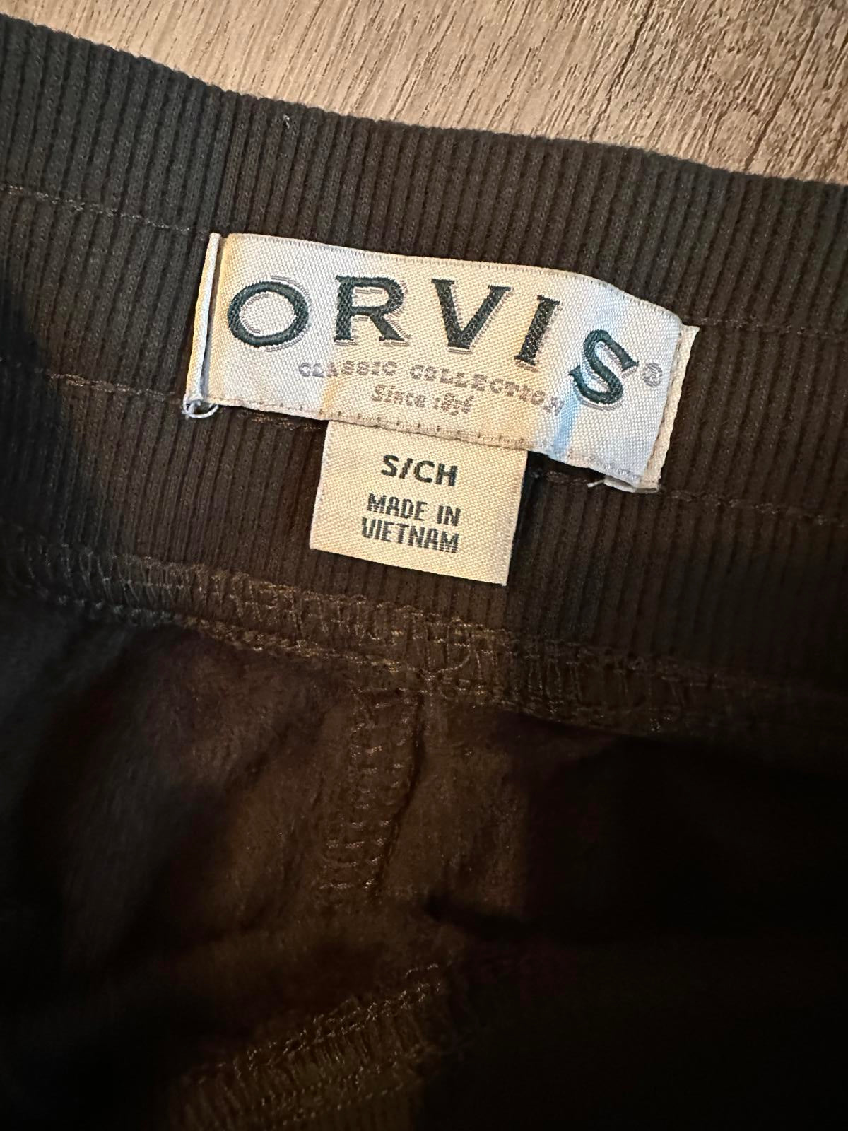 Orvis Luxe Fleece Jogger Pants Men’s Size S NWT