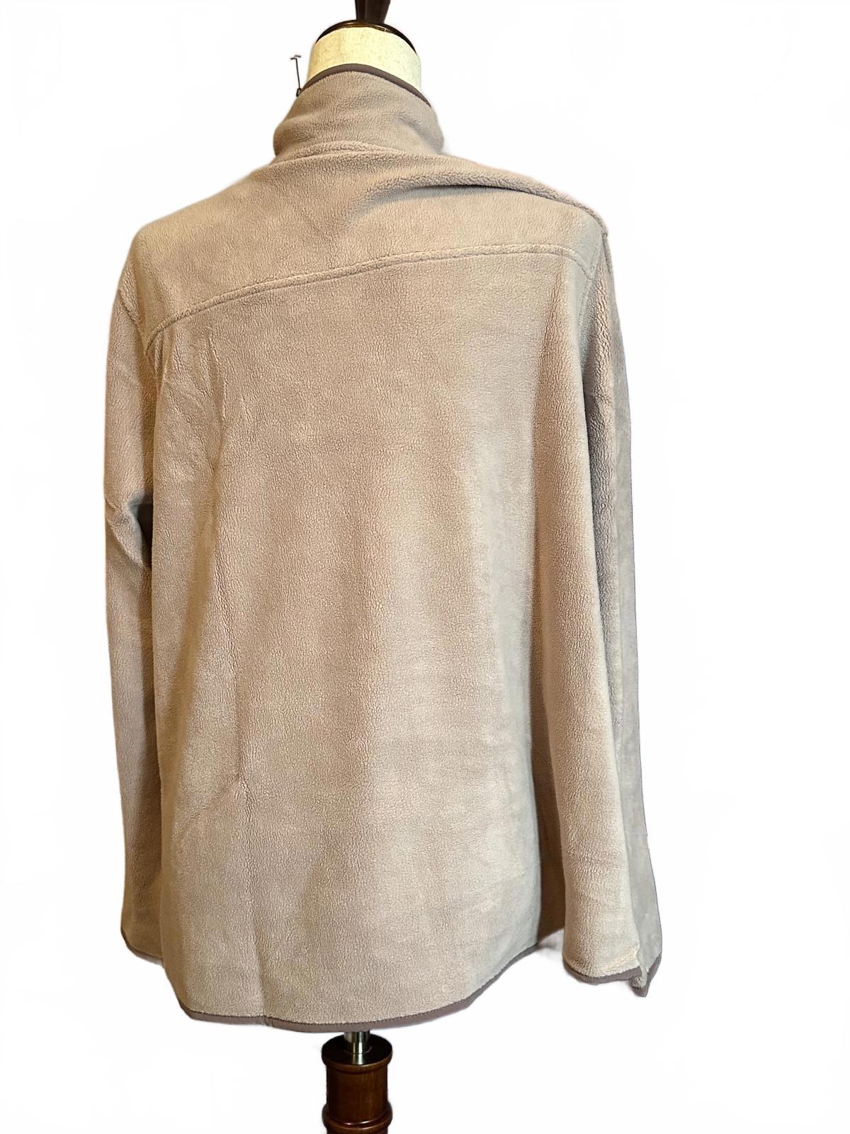 32 Degrees Heat Lavender Fleece Pullover Jacket NWT L