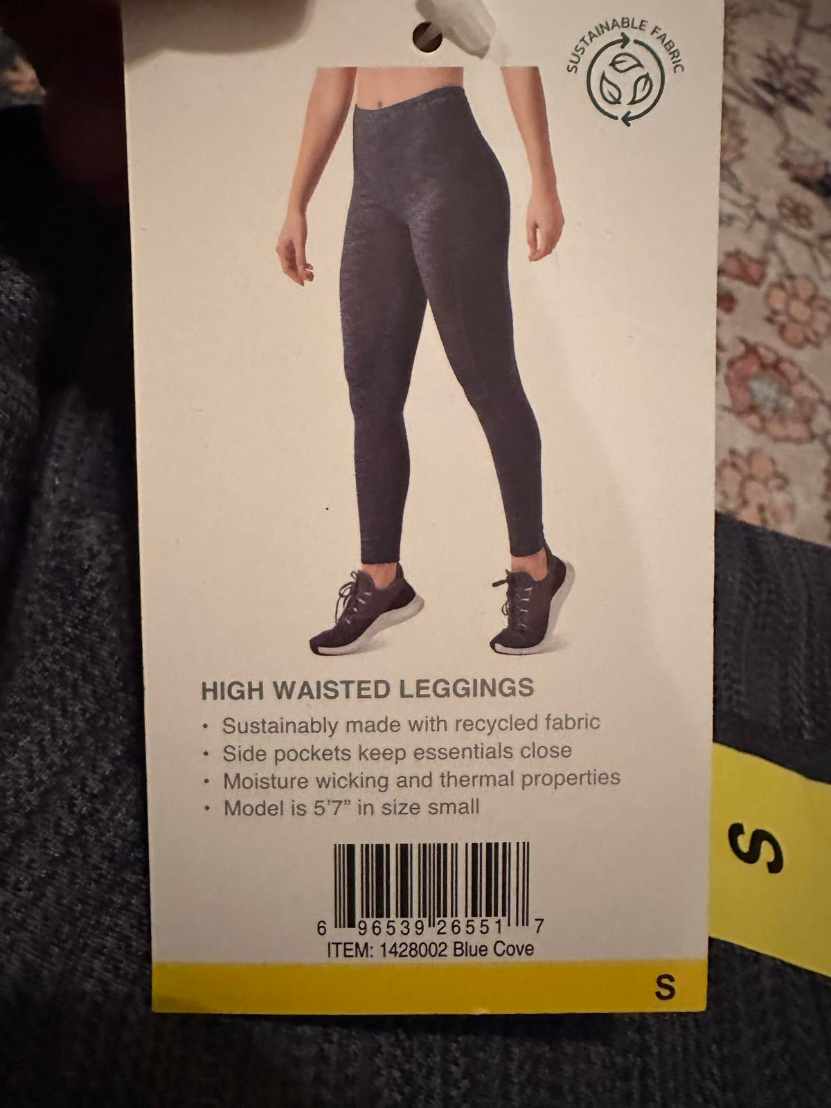 Mondetta High-Waisted Leggings with Pockets Size Small