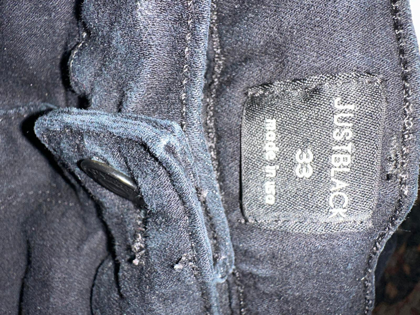 Just Black Black Denim Jeans – Women’s Size 33