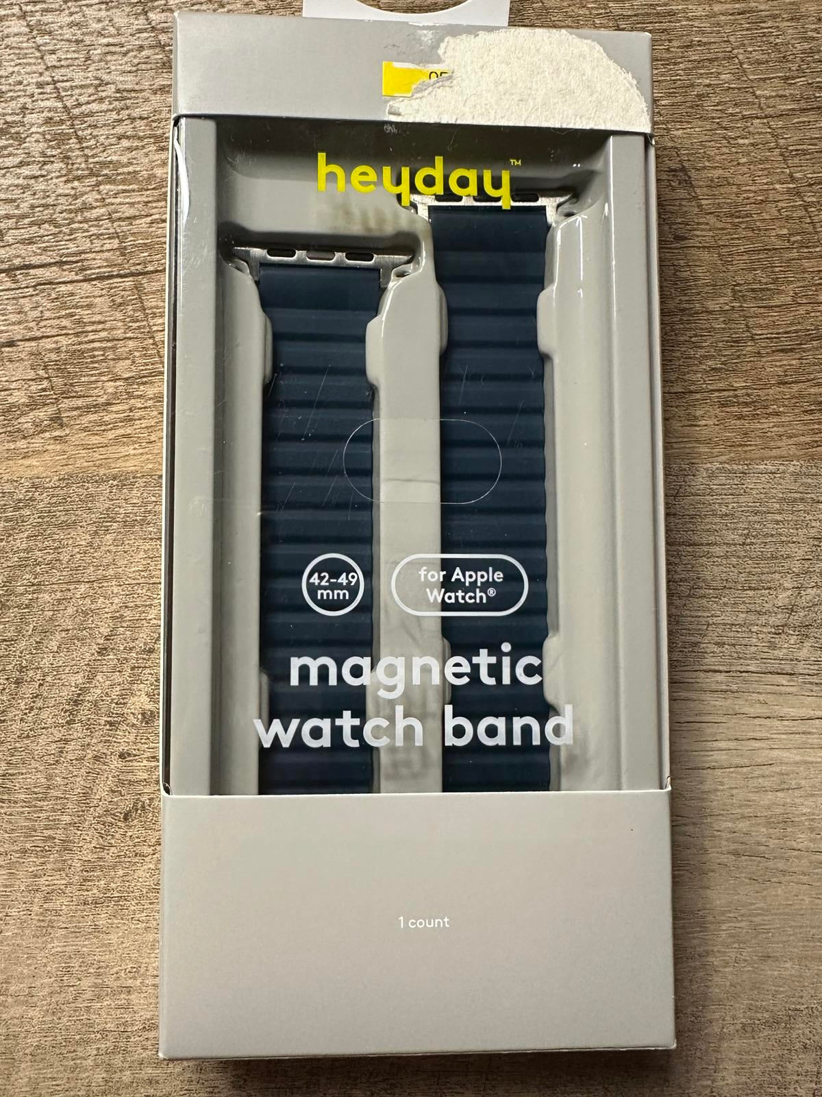 heyday Magnetic Navy Watch Band for Apple Watch 42-49mm