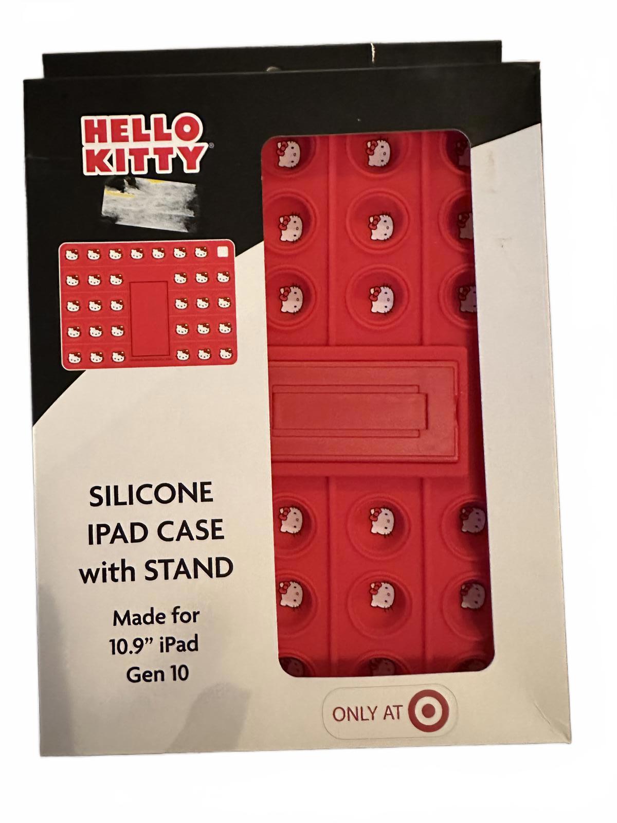 Hello Kitty Silicone iPad Case Stand for 10.9" iPad Gen 10