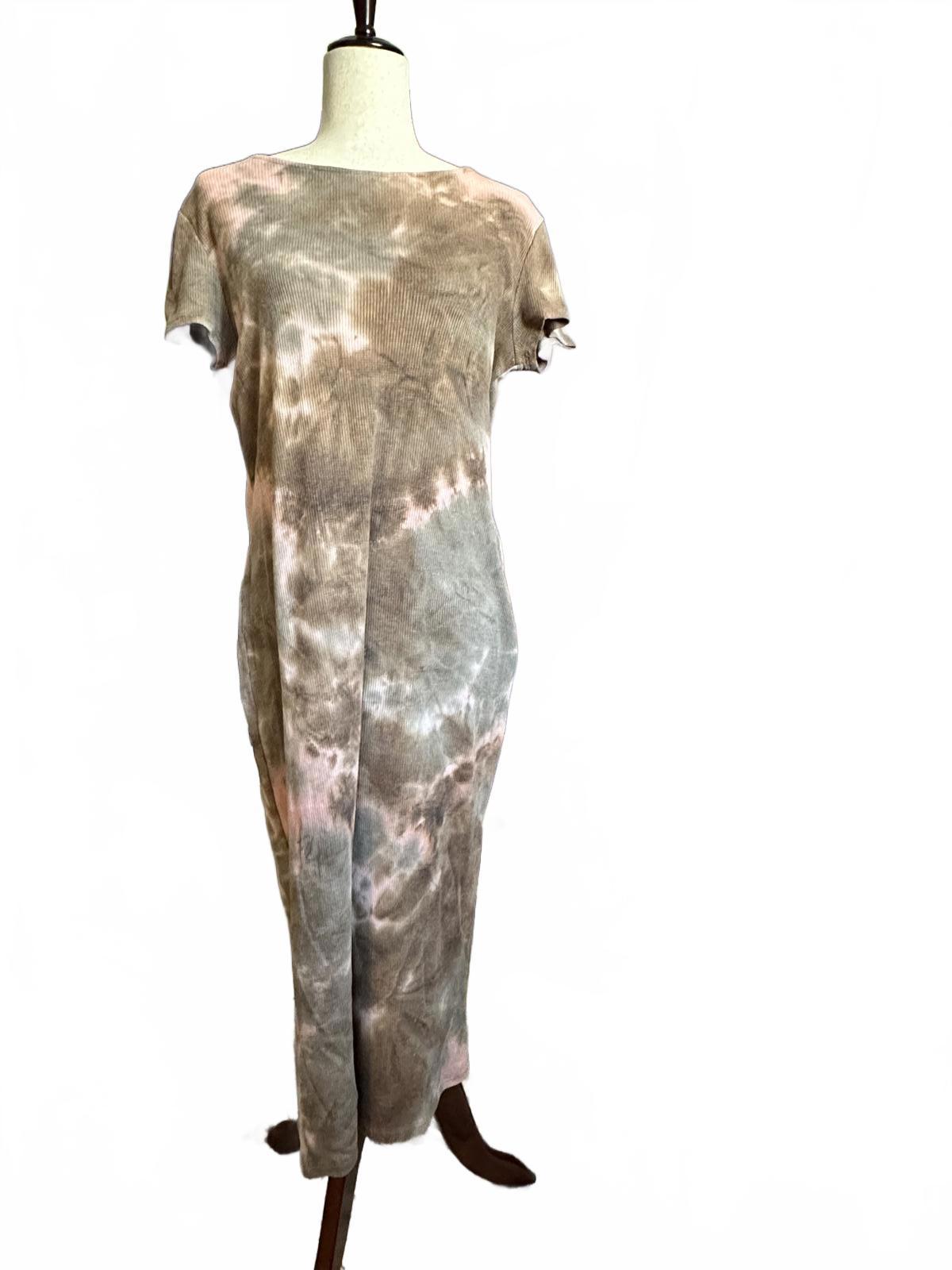 BP. Tie-Dye Ribbed Dress Size L