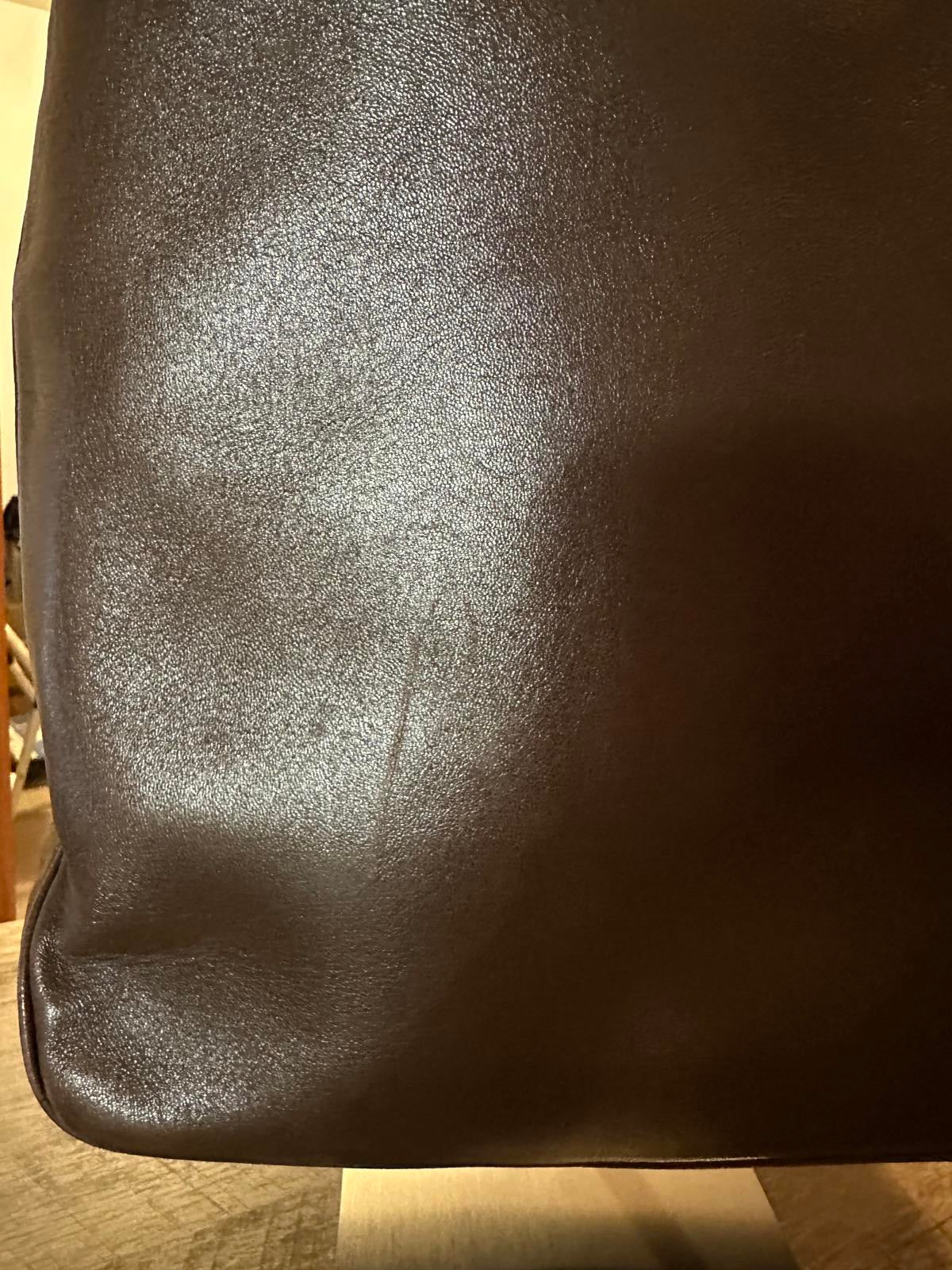 Ferragamo Classic Brown Leather Shoulder Bag