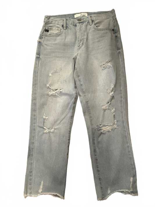 KanCan Women's Distressed Light Wash Jeans - Size 3/25