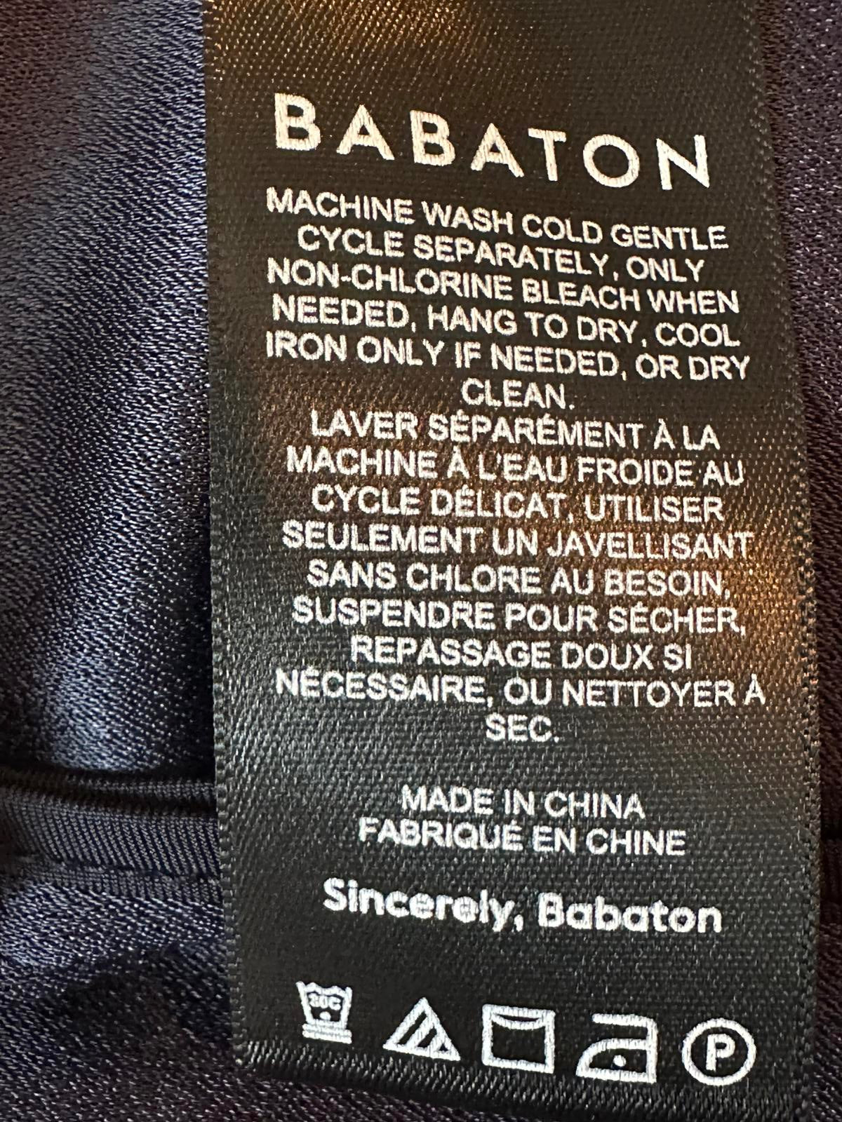 Babaton Classic Navy Slate Blue Blazer Jacket Size 0