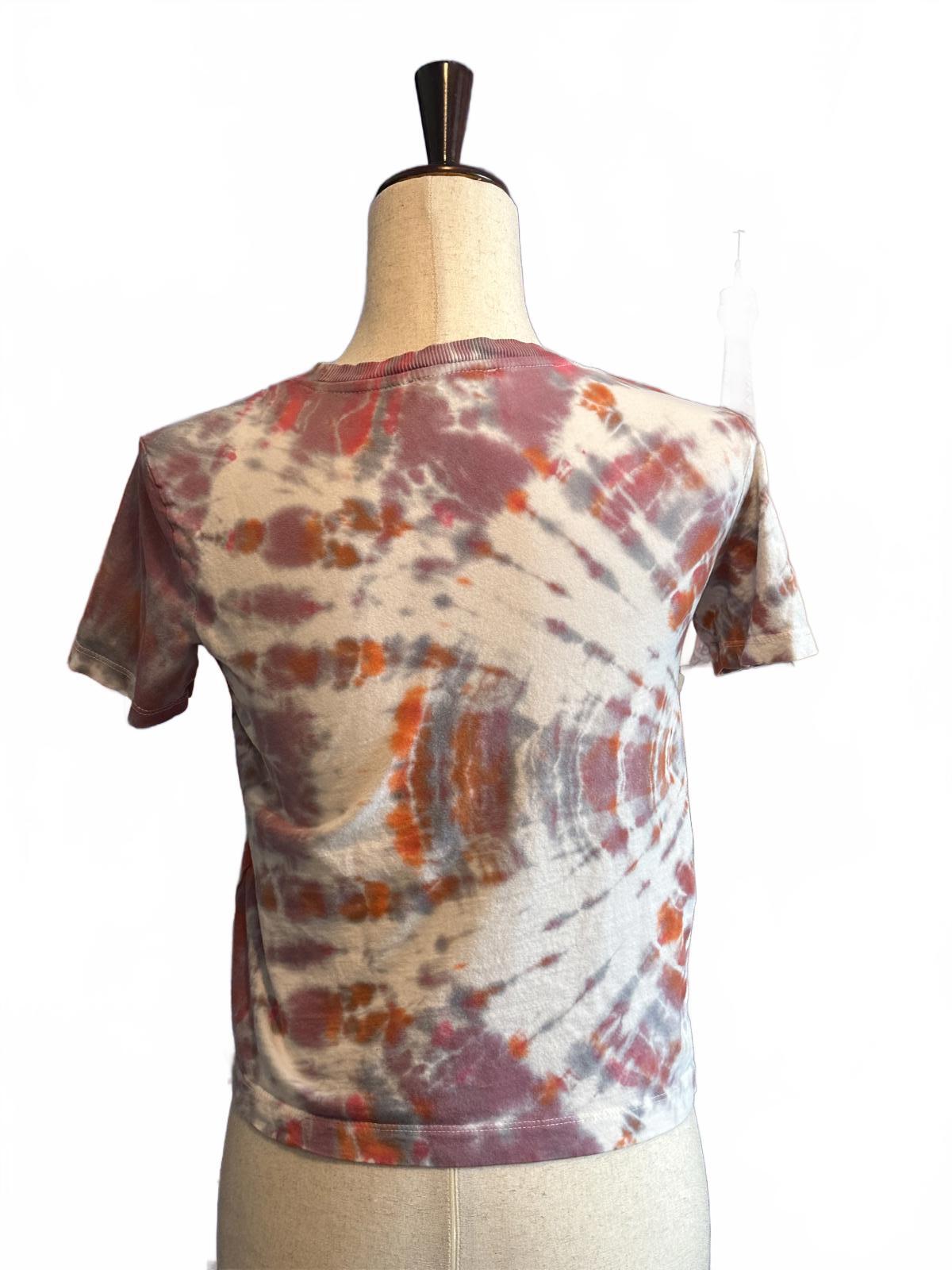 Zara Women's Tie-Dye Short Sleeve T-Shirt, Size S
