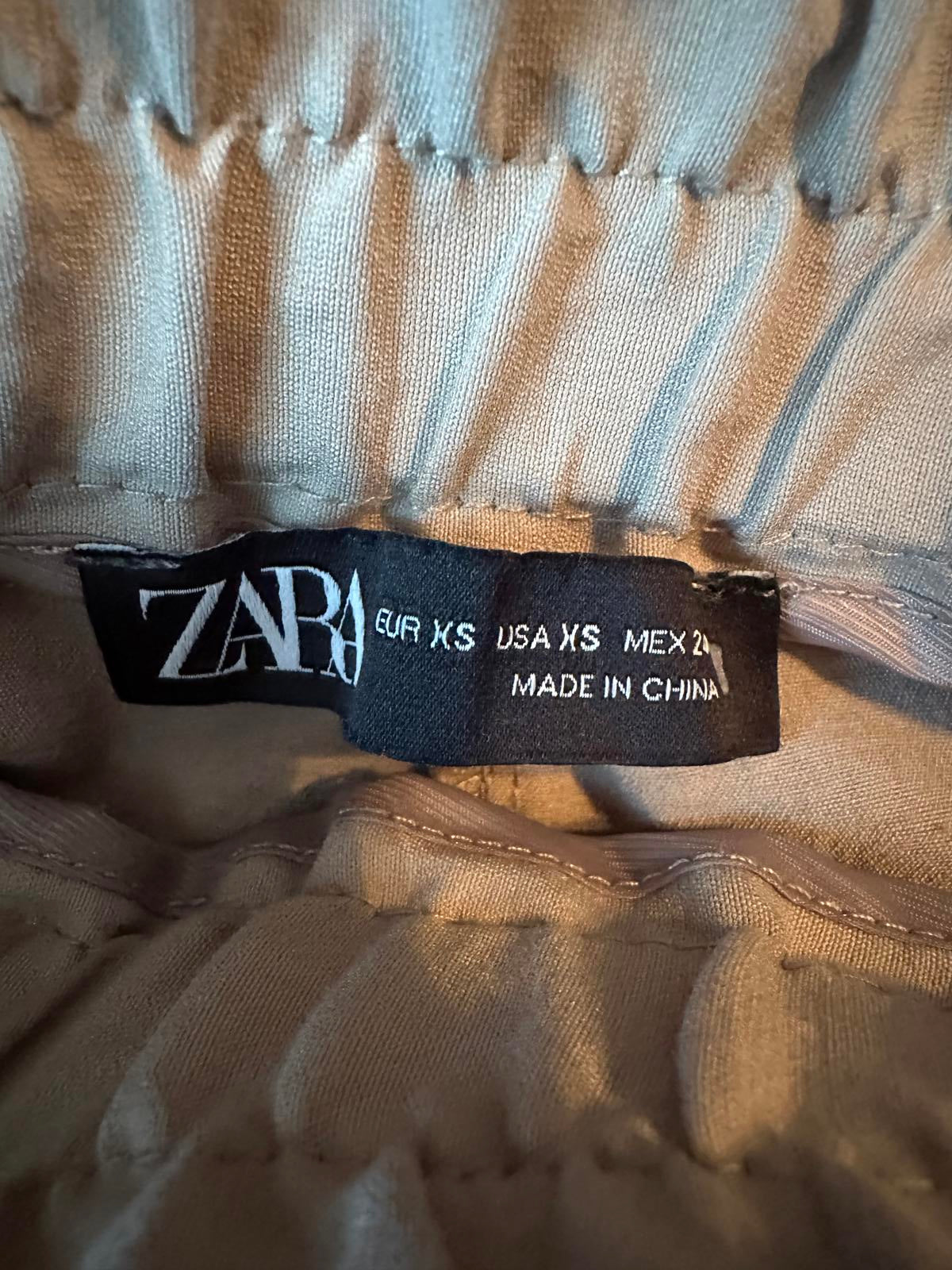 ZARA Women's Casual Pants XS Beige