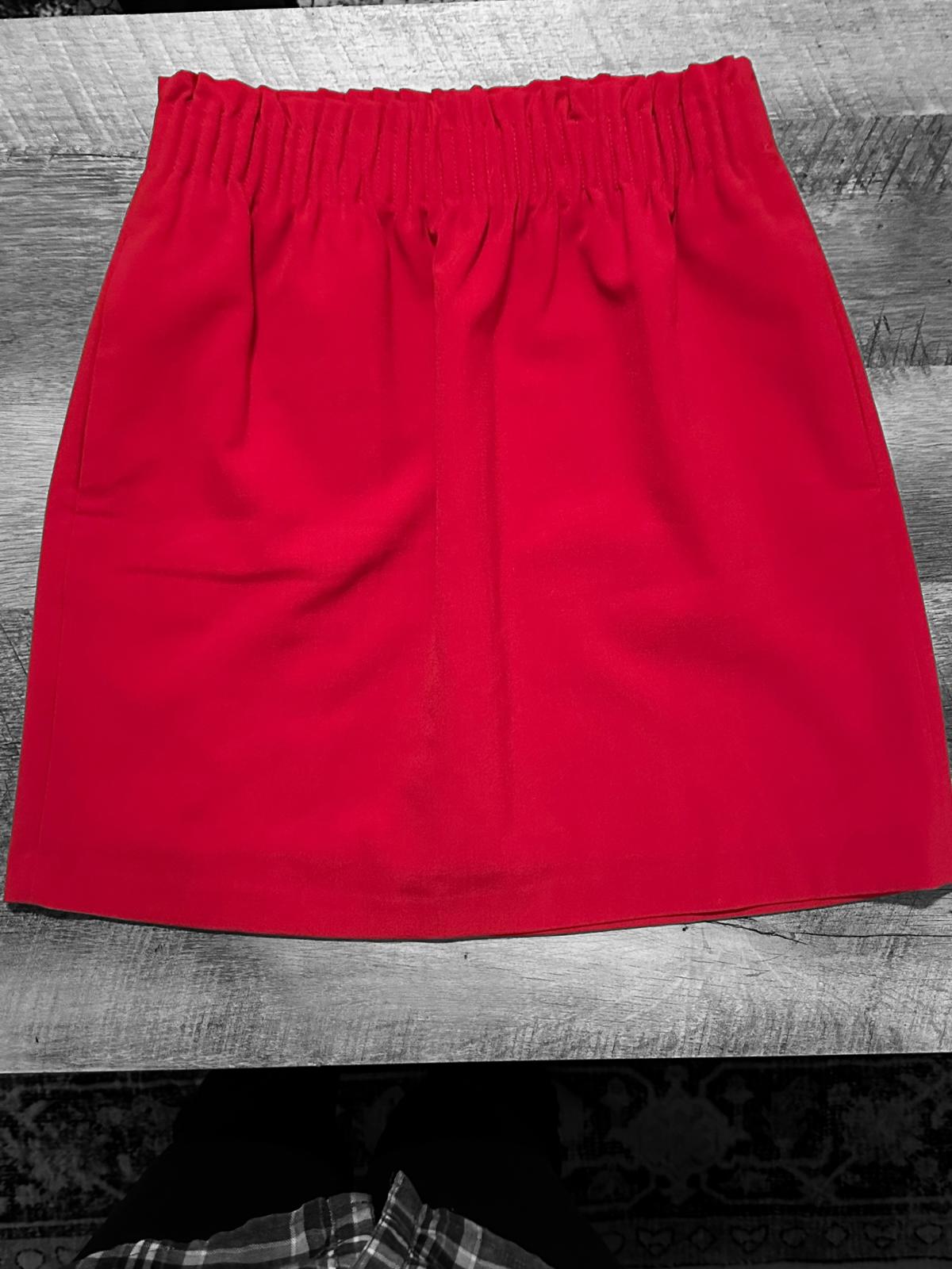 J.Crew Red Women's Chic Skirt - Size 00
