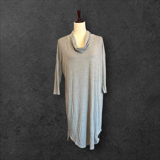 Michael Stars Women's Long Sleeve Gray Dress Size Large