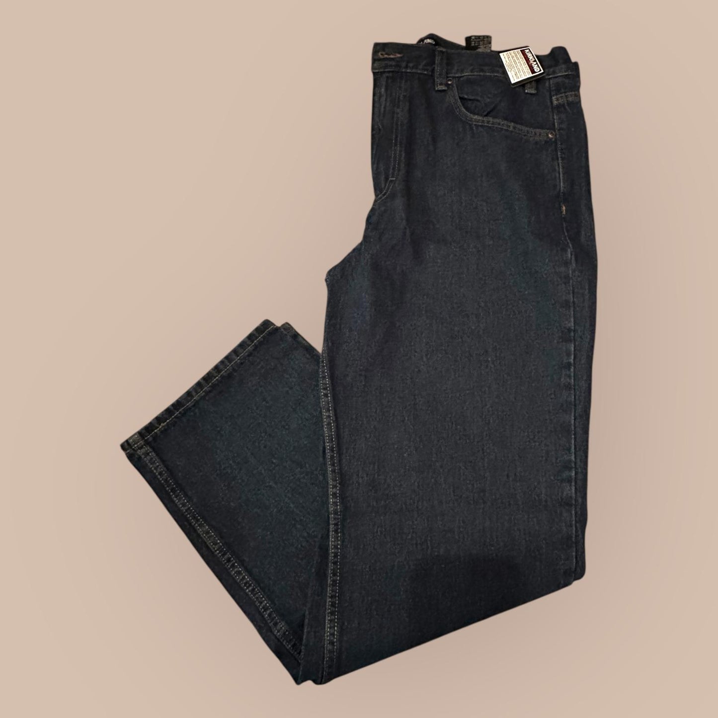 Kirkland Signature Men’s Dark Wash Jeans 36x32