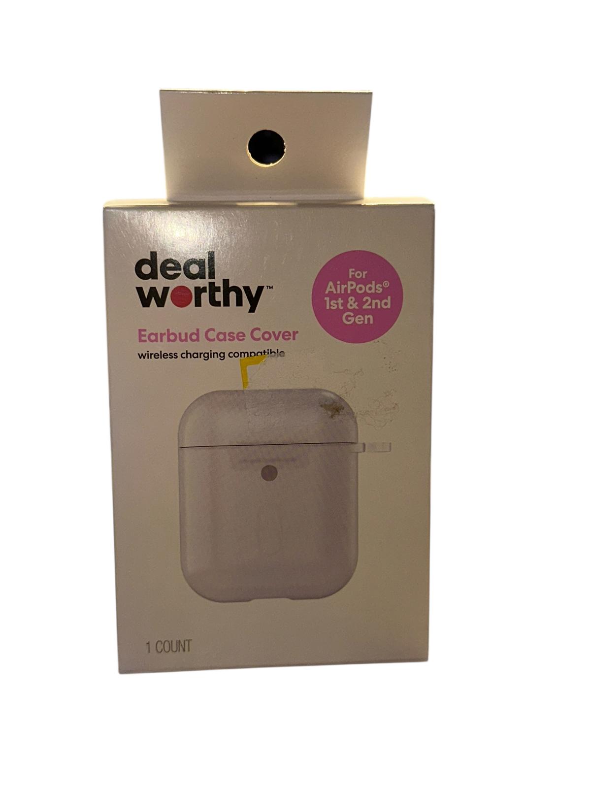 Deal Worthy Earbud Case Cover for AirPods 1st & 2nd Gen