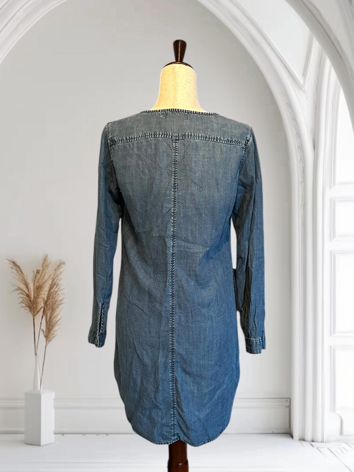 Cloth & Stone Women's Denim Long Sleeve Dress XS