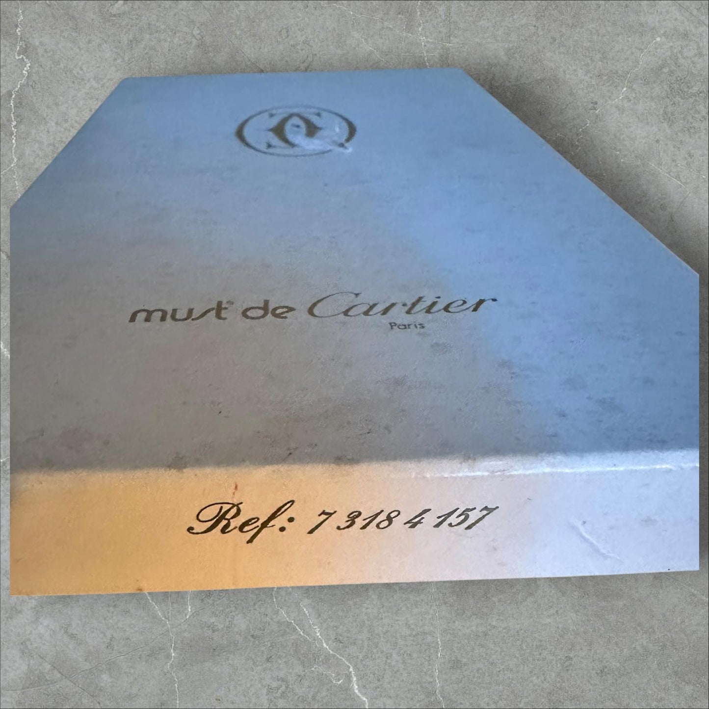 Cartier Must Be Cartier Bordeaux Long Wallet Vintage