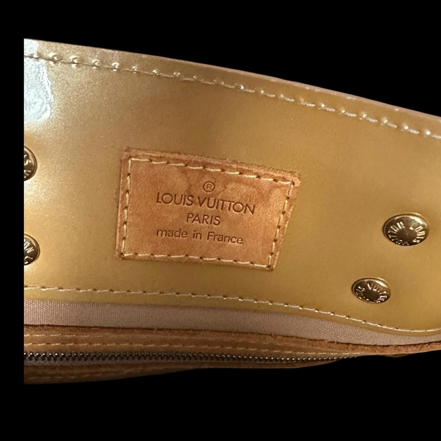 Louis Vuitton Vernis Leather Handbag