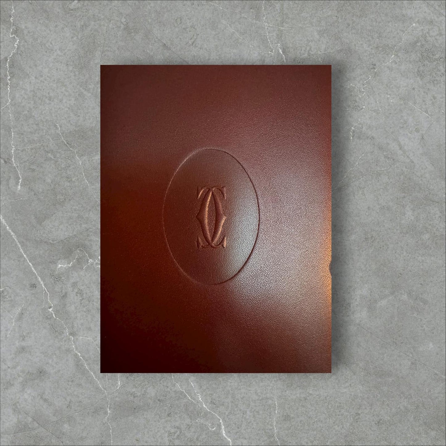 Cartier Must Be Cartier Bordeaux Long Wallet Vintage