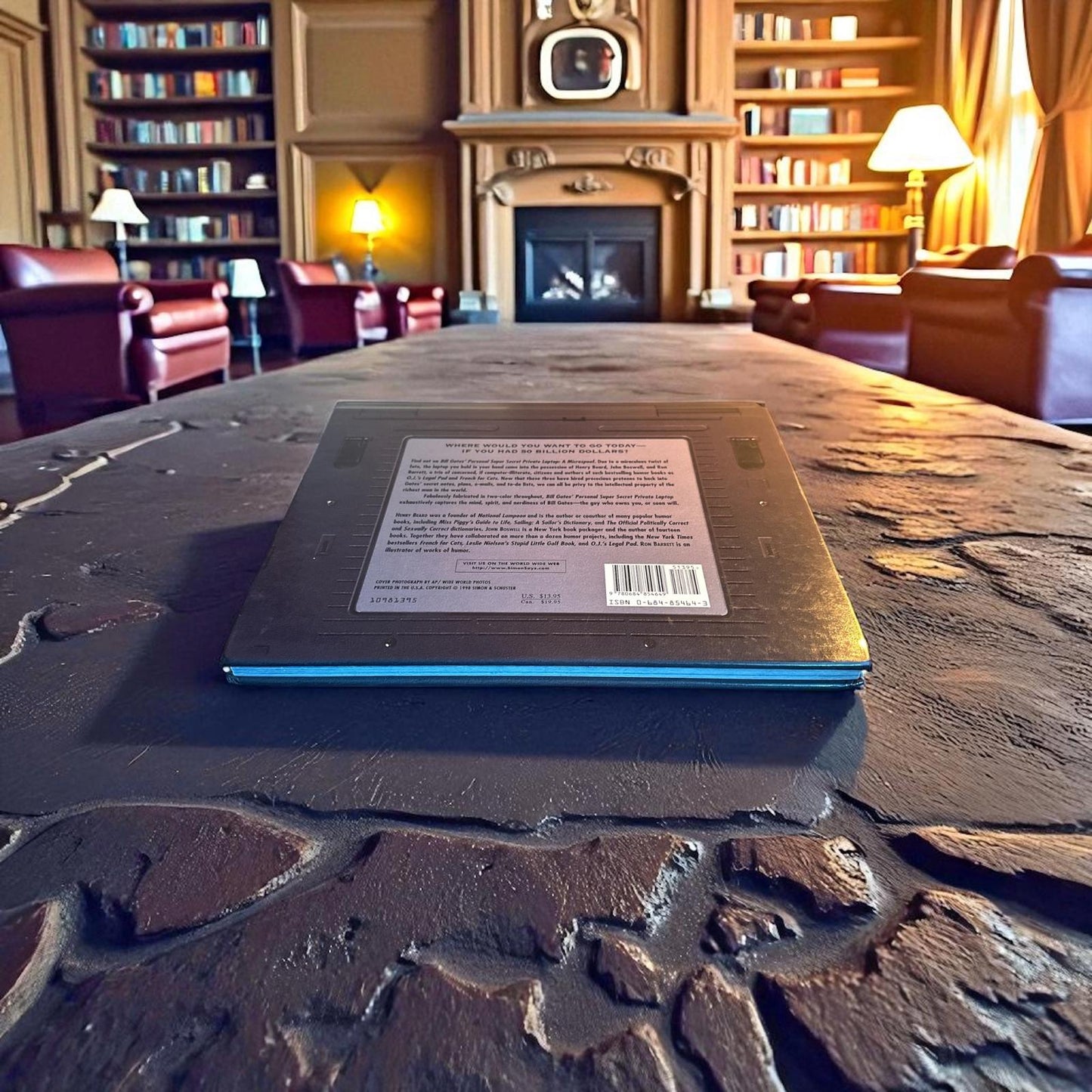 Signed Bill Gates' Personal Super Secret Private Laptop Book