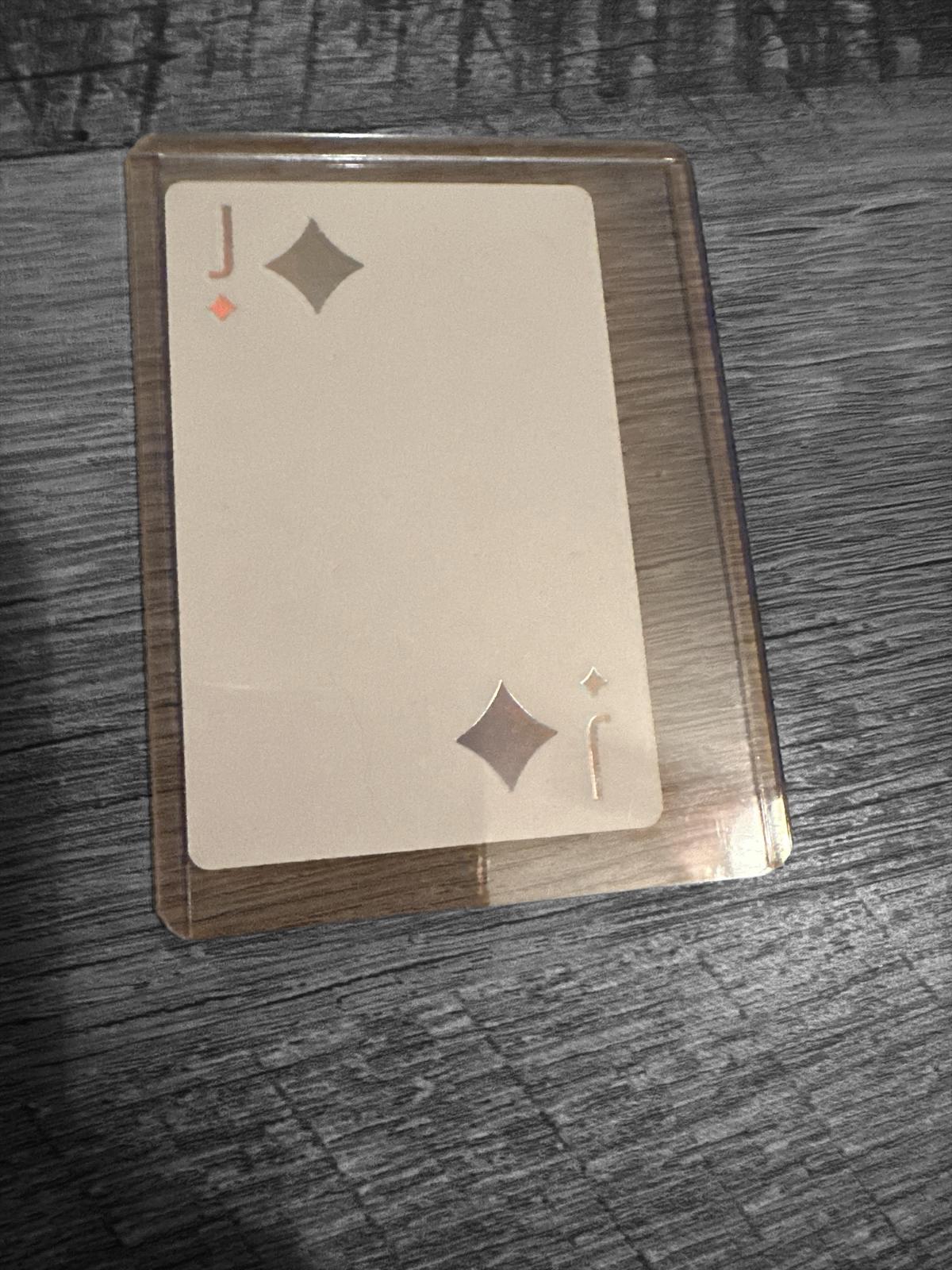 Dior JOY Jack of Diamonds Playing Card – Collectible Single