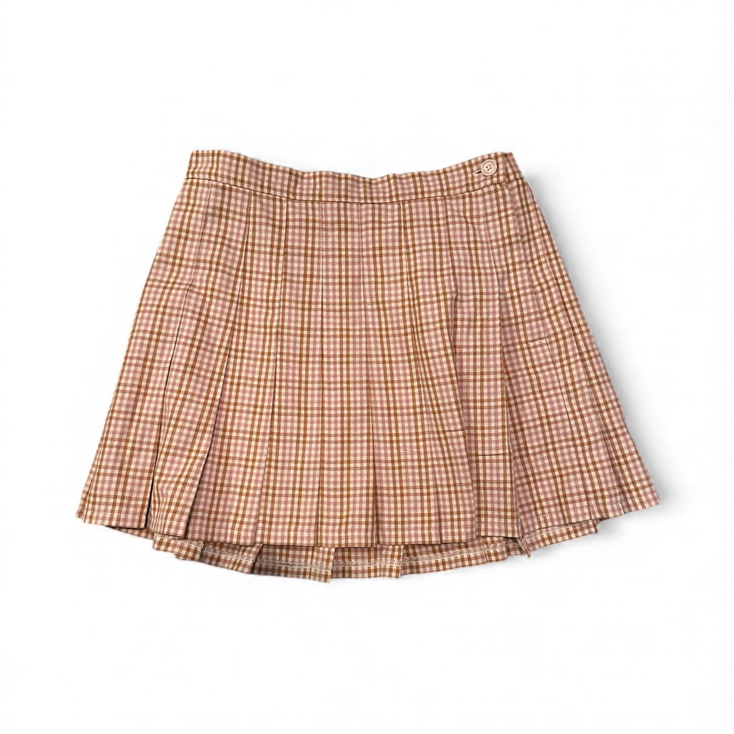 Aerie Plaid Pleated Mini Skirt for Women